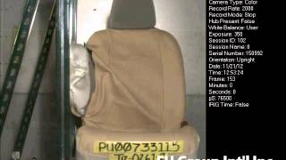 Car Seat Cover Airbag Deployment Testing  FH Group® [upl. by Adierf]