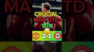 Man United 21 Brentford 🫡 [upl. by Elletnahs]