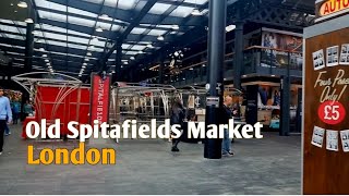 Old Spitafields Market in London [upl. by Ardnossac]