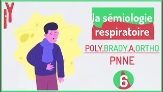 EPISODE6 sémiologie respiratoire la polypnée la bradypnée lorthopnée apnée tirage cornage [upl. by Shara]