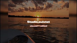 Stadin puistot SLOWED  EDITED [upl. by Alidus765]