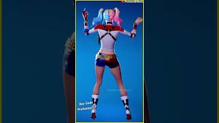 Fortnite Caffeinated Emote With Harley Quinn Skin Thicc 🍑😜😍 [upl. by Iphlgenia]