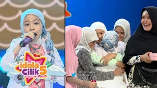 Syasya Kedatangan Sahabatnya Selesai Nyanyi Gang Kelinci Idola Cilik 5 30 Jan 2016 [upl. by Susej934]