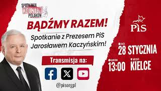 Jarosław Kaczyński  spotkanie w Kielcach [upl. by Claudine]