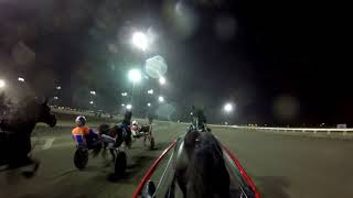 Final Harness Race at Woodbine  Jamieson Helmet Cam [upl. by Terris]