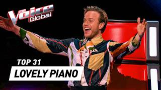 Beautiful PIANO Blind Auditions on The Voice [upl. by Finkelstein966]