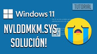 nvlddmkmsys Error Solucion En Windows 1011 [upl. by Annaitat480]