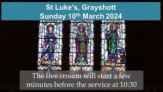 Morning Service from St Lukes Grayshott [upl. by Erehs445]