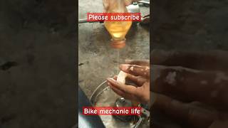 carburettor Jet cleaningbike mechanic life [upl. by Roselyn]