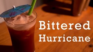 Bittered Hurricane tiki cocktail from Better Cocktails at Home [upl. by Ellivnarg]