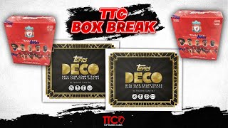 TTC BOX BREAK STREAM⚽ TOPPS 202324 DECO  DIE NEUEN LIVERPOOL TEAM SETS  join our Breaks ⬇⬇⬇⬇ [upl. by Hamforrd]