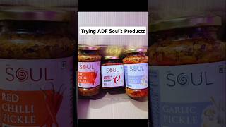 Trying ADF SOUL Products for the first time 🤔🥵😱 viralshorts tastegreed pickle NOT SPONSORED [upl. by Gussi]