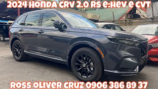 2024 Honda CRV 20 RS eHEV E CVT Meteoroid Gray [upl. by Glogau299]