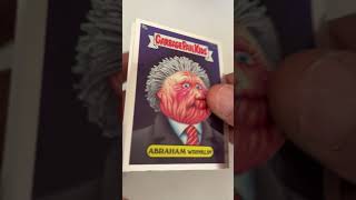 GarbagePailKids Chrome 6 Booster Pack Opening gpk booster chrome tcg ebay reddit asmr [upl. by Gehlbach396]