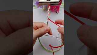 Fourstrand braid Quick hook line braiding method Knot tutorial Rope braiding tutorial Knot skil [upl. by Aimac]