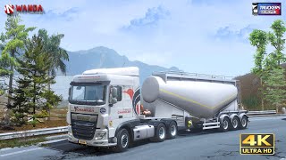 Truckers of Europe 3 BETA created  narrow roads in hills  realistic HD gameplay [upl. by Nissy]