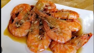 GARLIC BUTTER SHRIMPS buttered shrimps [upl. by Arnoldo]