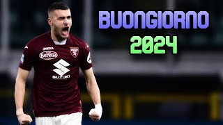 Alessandro Buongiorno 2024 💥 Defensive Skills and Highlights ► TORINO [upl. by Dunstan]