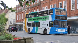 Stagecoach south alx400 18188MX54LPP on route 51 to selsey [upl. by Nosyaj]