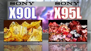 Sony Bravia XR X90L vs Sony Bravia XR X95L  4k TV Comparison  X90L vs X95L [upl. by Alicec]