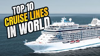 Top 10 Most Luxury Cruise Lines in The World [upl. by Germin]