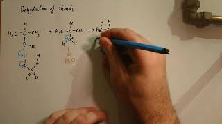 Alcohol Dehydration Mechanism [upl. by Shum]