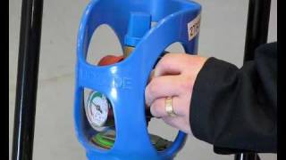 MinarcMig 170 MST400 Air Liquide Minitop Gas Cylinder [upl. by Ahsirk]