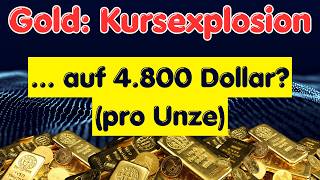 Gold Kursexplosion auf 4800 Dollar 💵🤑 pro Unze [upl. by Kennie]