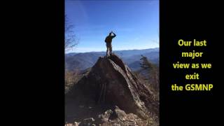 Clingmans Dome to Hot Springs NC [upl. by Eibocaj]