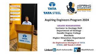 Tata Steel Aspiring Engineers Program 2024 Exam Dates amp Interview Dates Important Updates Geology [upl. by Coltin]