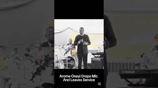 Reason why Apostle Arome dropped mic and Left the pupit during service [upl. by Marguerite561]