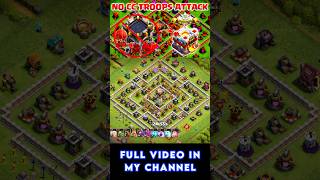 NO CC TROOPS ATTACK clashofclans coc th11 th11attack th11attackstrategy [upl. by Abehsile]