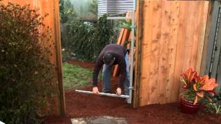 AdjustAGate® Gate Frame Installation and Introduction Video [upl. by Nauaj]