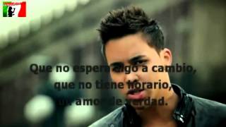 Prince Royce Incondicional Karaoke [upl. by Lede267]