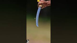 Katana Vs Bullet 😮  shorts short funny trending facts task gameplay mrbeast [upl. by Stenger732]