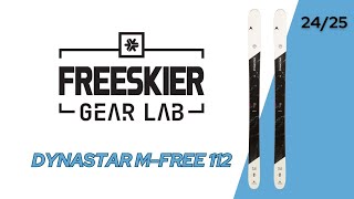 FREESKIER Gear Lab First Impression Dynastar MFree 112 [upl. by Emolas]