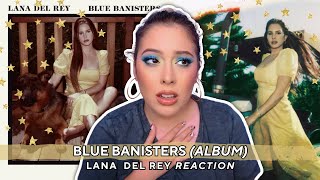 lana del reys blue banisters wrecked me 💙 blue banisters  lana del rey album reaction  mampm [upl. by Anuahsar581]