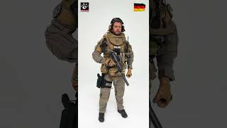 Kings Toy  German Police SEK Spezial Einsatz Kommando 16 Scale actionfigures damtoys hottoys [upl. by Grondin909]