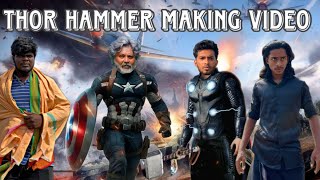 Thor Hammer Making Full video🔨⚡️⛈️mrkettaven tamil somaja thor [upl. by Tiedeman96]