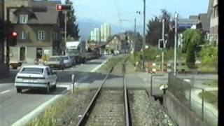 Seetalbahn Mai 1998 Waldibrücke  Emmenbrücke [upl. by Morena]