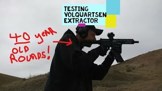 testing new volquartsen extractor for MP 1522LR using 40 year old rounds [upl. by Tengler]