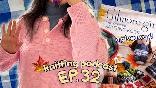 knitting book giveaway wānaka sweater chicken nugget sock  ep 32  future fiber knitting podcast [upl. by Bollay]