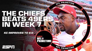 Chiefs vs 49ers Reaction 🏈 KC has the BEST DEFENSE in football – Booger McFarland  NFL PrimeTime [upl. by Ahsinrad]