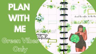 PLAN WITH ME  MONOCHROMATIC MONTHLY LAYOUT [upl. by Orms]