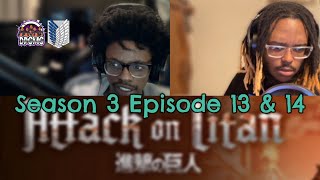 DPGMG Attack On Titan S3 Ep 13 amp 14 Reaction [upl. by Brenza]