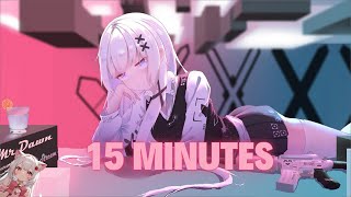 mavzy grx Faruk Orman Maria Krauss  15 Minutes  Nightcore Version ❖ Lyrics  Animation [upl. by Itsud]