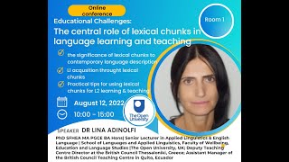 The central role of lexical chunks in language learning and teaching [upl. by Nairadal]