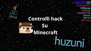 Come fare CONTROLLI HACK su MINECRAFT  Guida allSS verified 1 [upl. by Hairym]