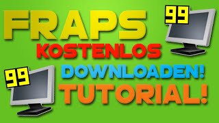 Fraps Free download  SpeedTutorial  JamiiiiHD [upl. by Ailuj]