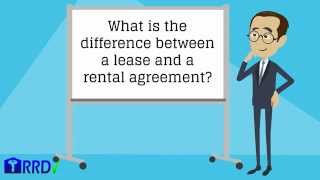 Landlord IQ Whats the Difference Between a Rental Agreement and a Lease [upl. by Callahan]